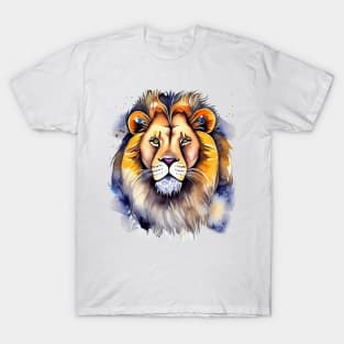 Watercolor Lion T-Shirt